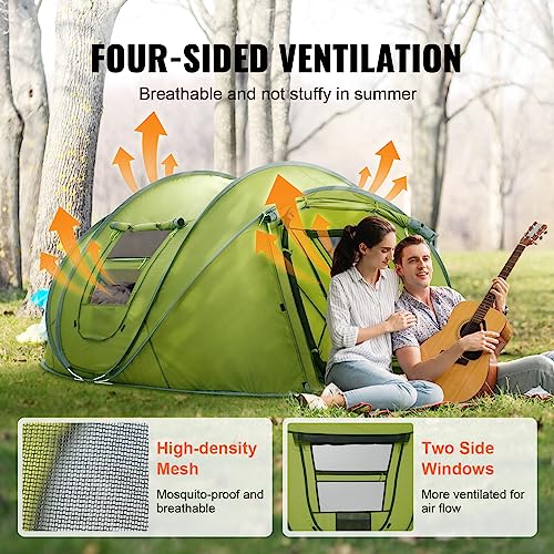 VEVOR Camping Tent 9.2 x 6.6 ft, 4-Person - Image 5