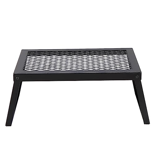 VEVOR Folding Campfire Grill, 18" Camping Grates - Image 2