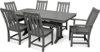 Polywood Vineyard 7-Piece Nautical Dining Set