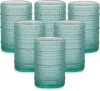 ZMOWIPDL Vintage Hobnail Glass Cups Set, 15 oz