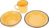 Anneome Vintage Tea Cups Sushi Plate Set