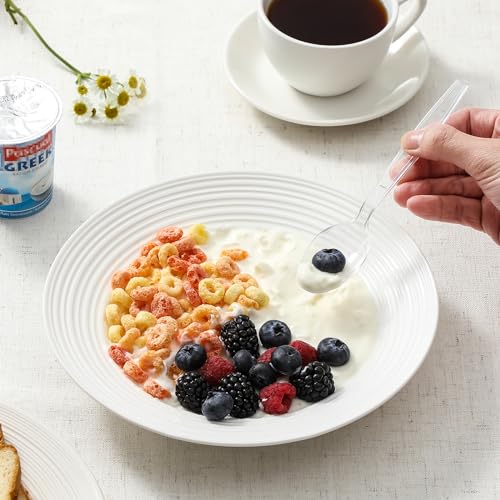 VITEVER Heavy Duty Clear Plastic Silverware Set - Image 3