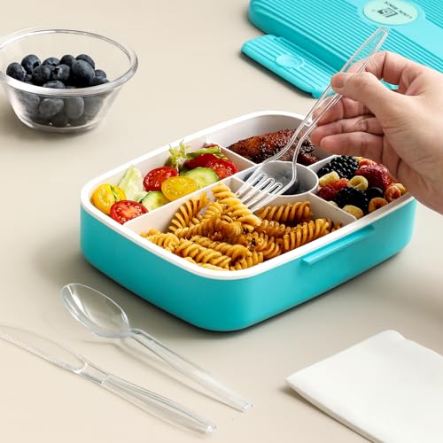 VITEVER Heavy Duty Clear Plastic Silverware Set - Image 5