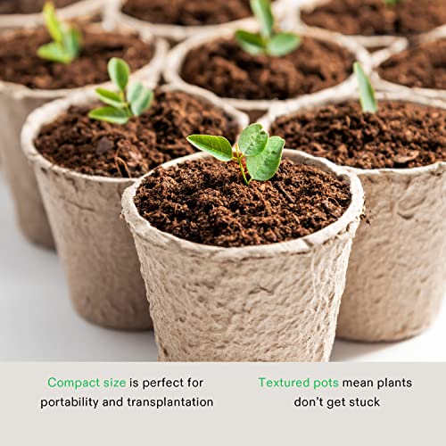 VIVOSUN Peat Pots, 30 Packs Seed Starting Pots - Image 3