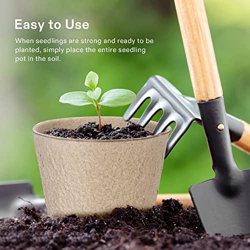 VIVOSUN Peat Pots, 30 Packs Seed Starting Pots - Image 5