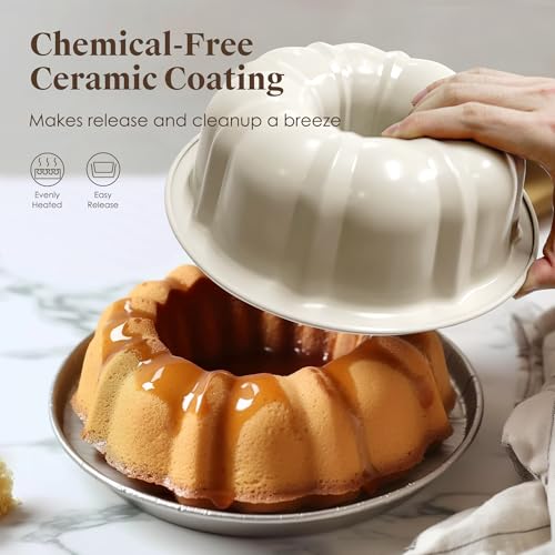 VONIKI Ceramic Nonstick Bakeware Set - 7 PCS - Image 3