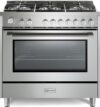 Verona VPRFSGG365SS 36 Inch All Gas Range Oven