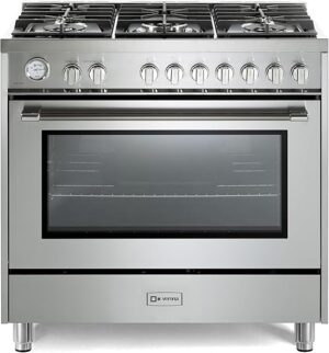Verona VPRFSGG365SS 36 Inch All Gas Range Oven
