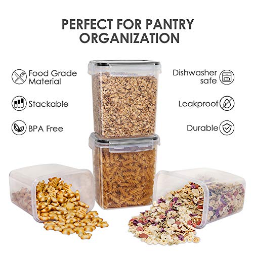 Vtopmart Airtight Food Storage Containers, 12 Pieces - Image 4
