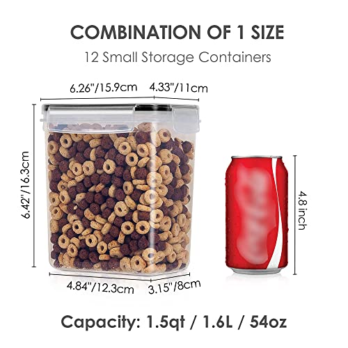 Vtopmart Airtight Food Storage Containers, 12 Pieces - Image 2