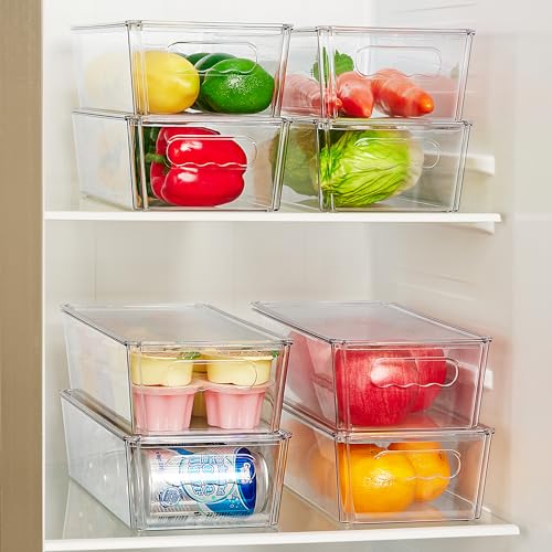 Vtopmart Clear Stackable Storage Bins With Lids - Image 3