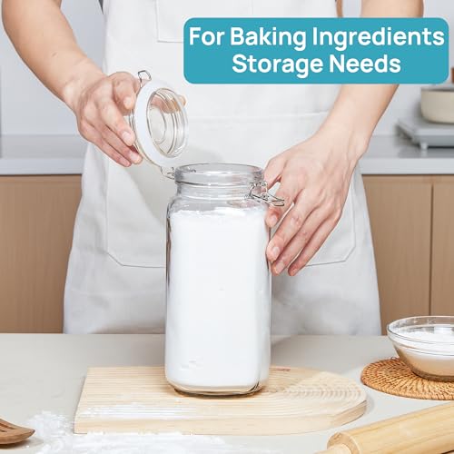 Vtopmart Glass Food Storage Jars With Airtight Lids - Image 4