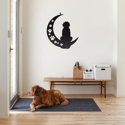 VZVXCC Dog Metal Wall Art Hanging Decor - Image 4
