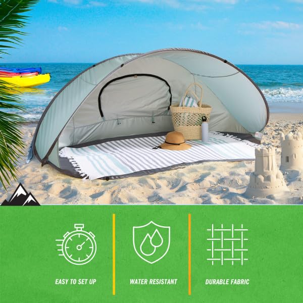 Wakeman Pop-Up Beach Tents - Instant Shade Canopies - Image 3
