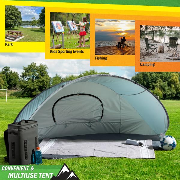 Wakeman Pop-Up Beach Tents - Instant Shade Canopies - Image 5
