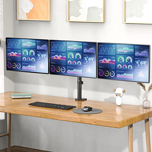 WALI Triple Monitor Desk Mount M003S - Image 2