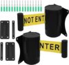 TrreZON Wall Mount Retractable Belt Barrier 2-Pack