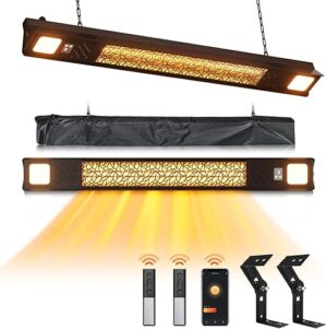 sundate Wall-Mounted Electric Heater, 1500W Infrared