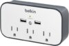 Belkin Wall Surge Protector – 3 Outlet, 2 USB Ports (540 Joules)