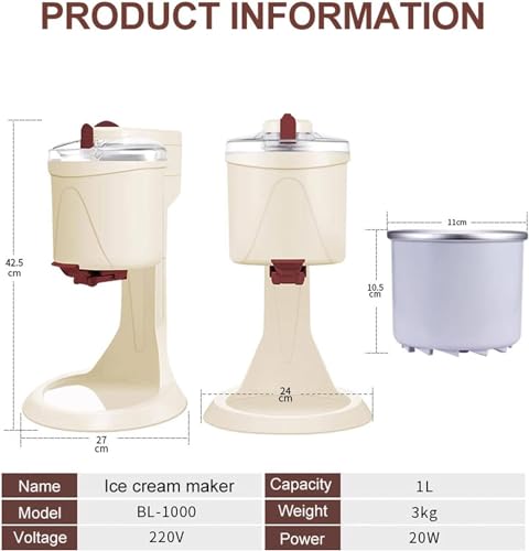 WANGYYDS Countertop Commercial Soft Serve Ice Cream Maker - Image 4