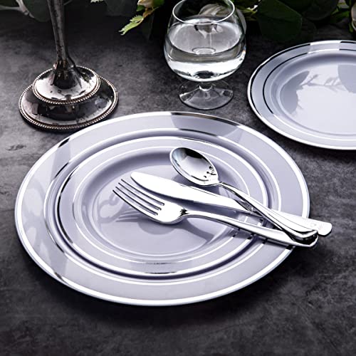 WDF Plastic Silverware Heavy Duty Set - Image 4