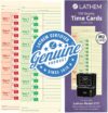 Lathem Weekly Time Cards, Double-Sided, M2-100