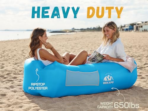 WEKAPO Inflatable Lounger Air Sofa Hammock - Image 4