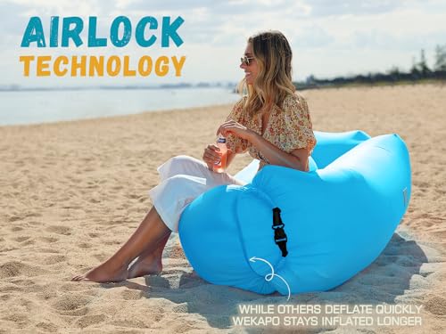WEKAPO Inflatable Lounger Air Sofa Hammock - Image 5