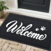 T.HENV Welcome Outdoor/Indoor Heavy Duty Doormat