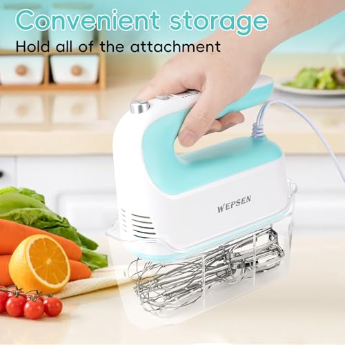 WEPSEN Electric Hand Mixer, 5-Speed, 380W - Image 2