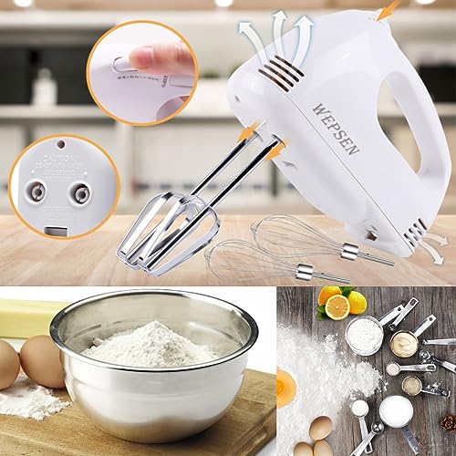 WEPSEN Electric Hand Mixer With Bowls Set - Image 3