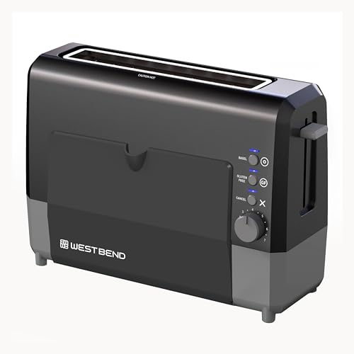 West Bend Toaster 2 Slice QuikServe Wide Slot - Image 2