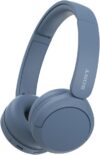 Sony WH-CH520 Bluetooth On-Ear Headset, Blue