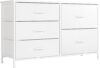 Nicehill White Bedroom Dresser With 5 Drawers