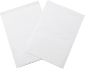 Aviditi White Bubble Mailers, #7, 14 1/4″ x 20