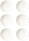 Mengbaobao White Ceramic Soy Sauce Bowl Set