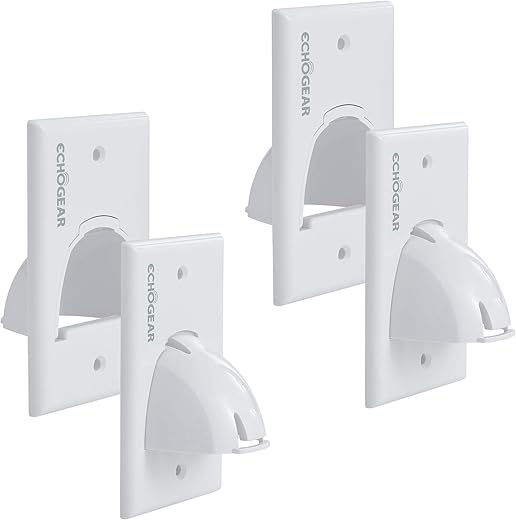 ECHOGEAR White In Wall Cable Hider - 2 Pack