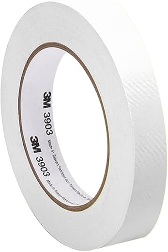 3M White Vinyl/Rubber Adhesive Duct Tape 3903