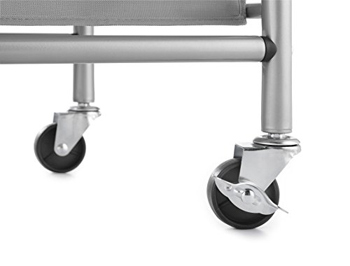 Whitmor 3 Section Rolling Laundry Sorter - Image 4
