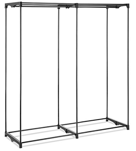 Whitmor Extra-Wide Clothes Closet, 60β White Cover - Image 5