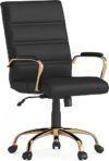 Flash Furniture Whitney Mid-Back Leather Office Chair