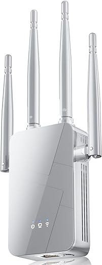 Baetaey WiFi Extender Signal Booster, 10000 Sq.ft Coverage