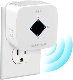 PEOGOHS WiFi Extender Signal Booster: Up To 6500 Sq.Ft
