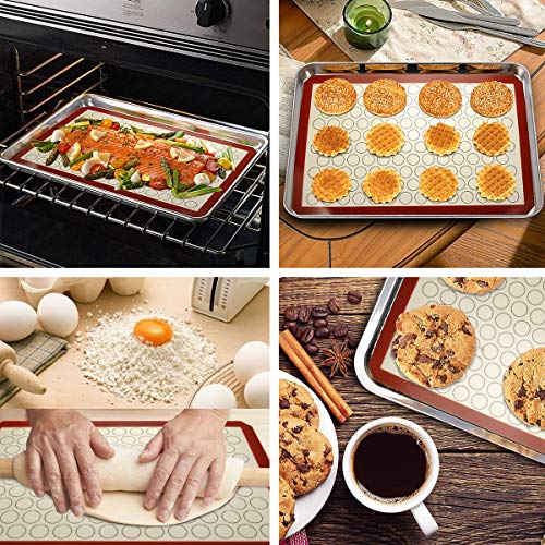 Wildone Baking Sheet And Silicone Mat Set - Image 5