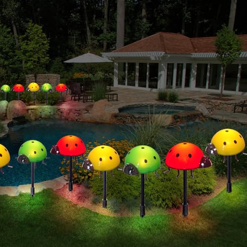 Windpnn Newest Version Solar Ladybugs Lights - Image 3