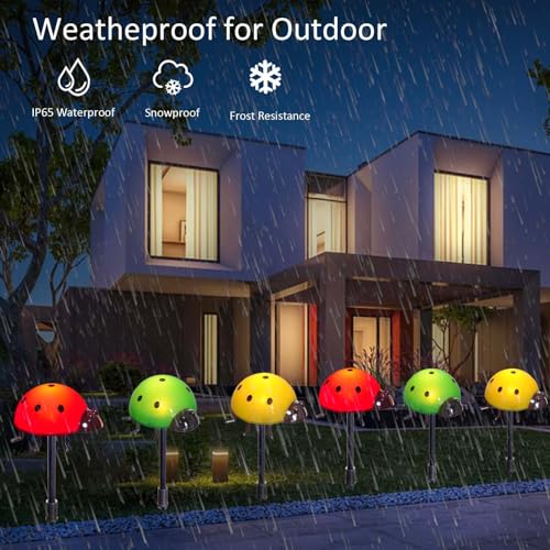 Windpnn Newest Version Solar Ladybugs Lights - Image 2