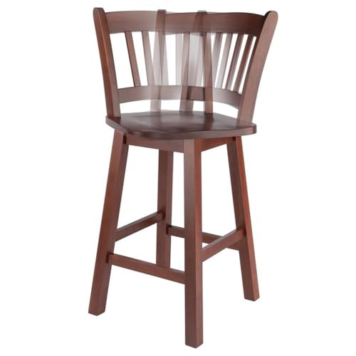 Winsome Fina Swivel Counter Stool - Walnut - Image 5