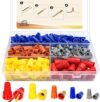 Qizpcer Wire Connectors Nuts Kit – 330 Pcs