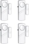 PLOJOP Wireless Door Window Burglar Alarm (4 Pack)