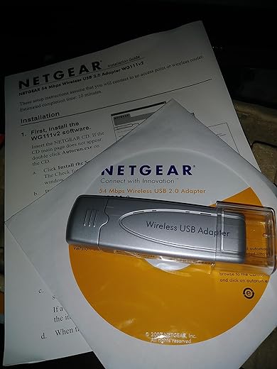 NETGEAR Wireless USB 2.0 Adapter WG111